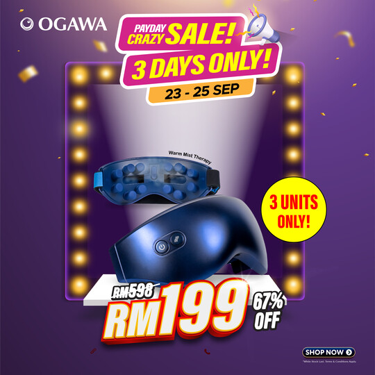 [Apply Code: 7TM12] Ihoco Mistglow Eye Massager*